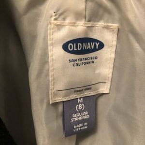 old navy black jacket